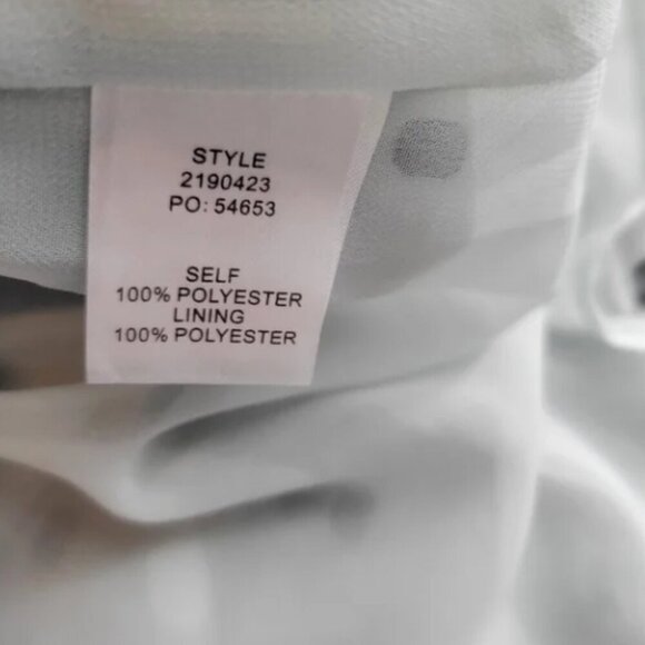 Current air LA dress Size S mint dotted ruffled sleeveless maxi - Picture 7 of 7